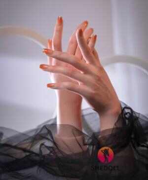 [SHEDOLL] Articulated Hand Model | Poseable Finger Joints for Nail Art/Photography | Medical-grade Companion Hand (0.88kg Lifesize)